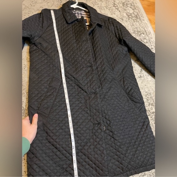 Burberry diamond quilted trench coat jacket - Picture 3 of 13
